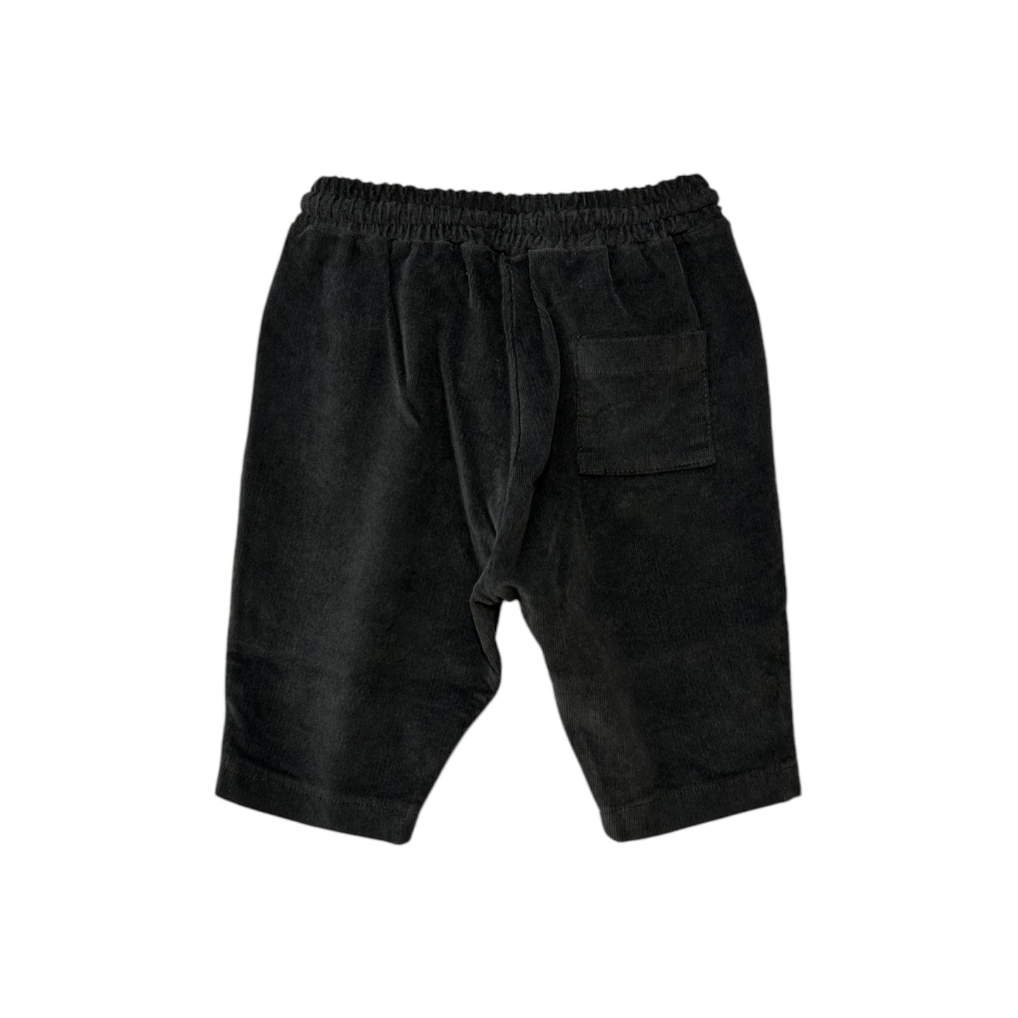 Pantalone baby in velluto carbone