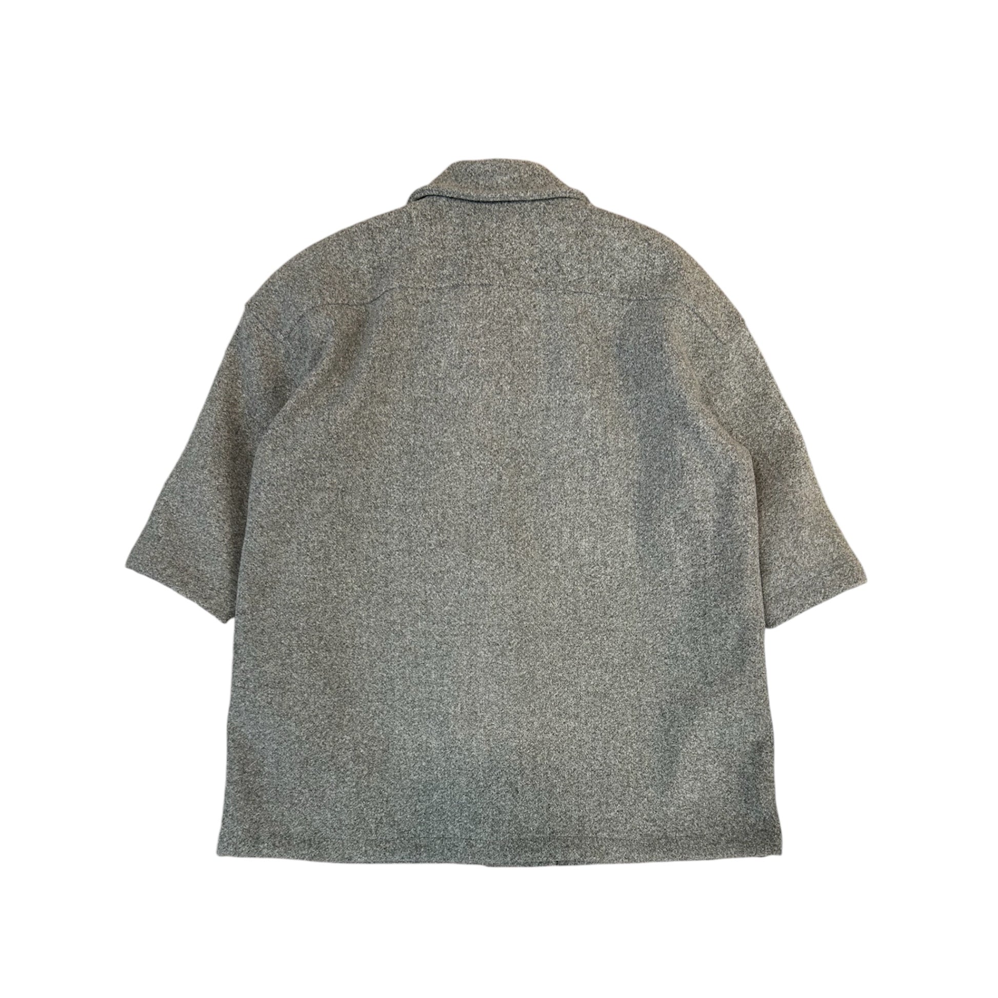 Cappotto grigio bambina giro quadro 