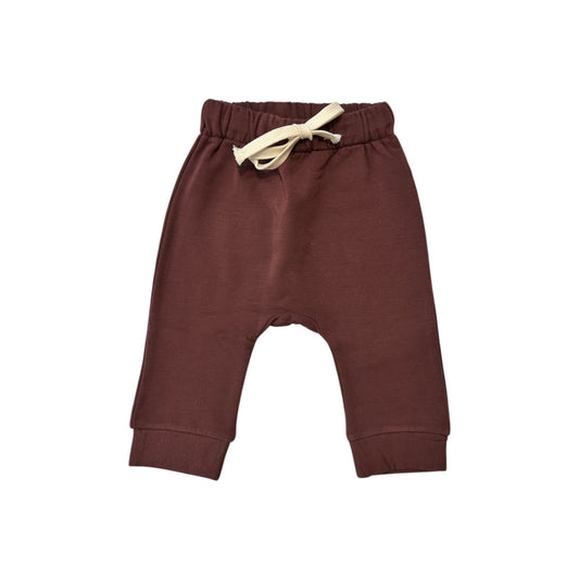 Pantalone jogger baby amaranto