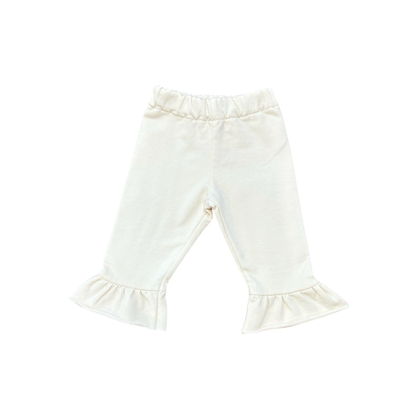 Pantalone baby avorio con rouge