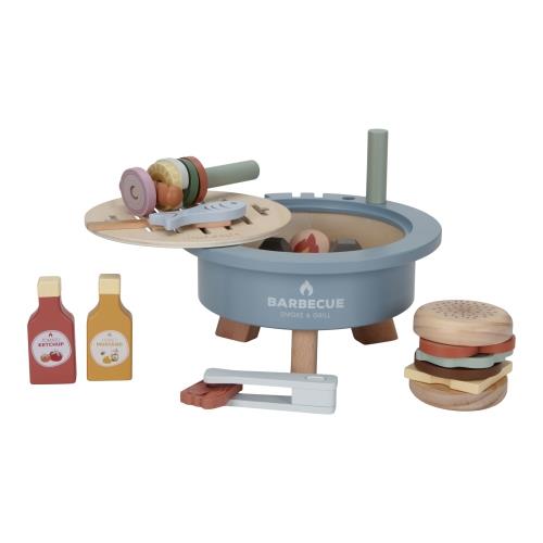 Set barbecue in legno