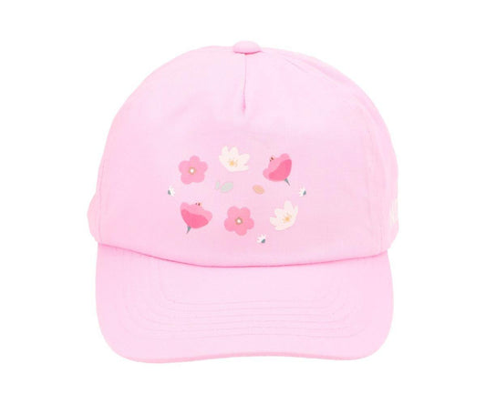 Little Garden pink peaked cap