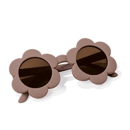 Lunettes de soleil polarisées Flower Shape Mauve pour fille