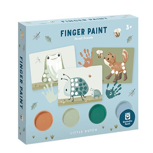 Set pittura con le dita Forest Friends