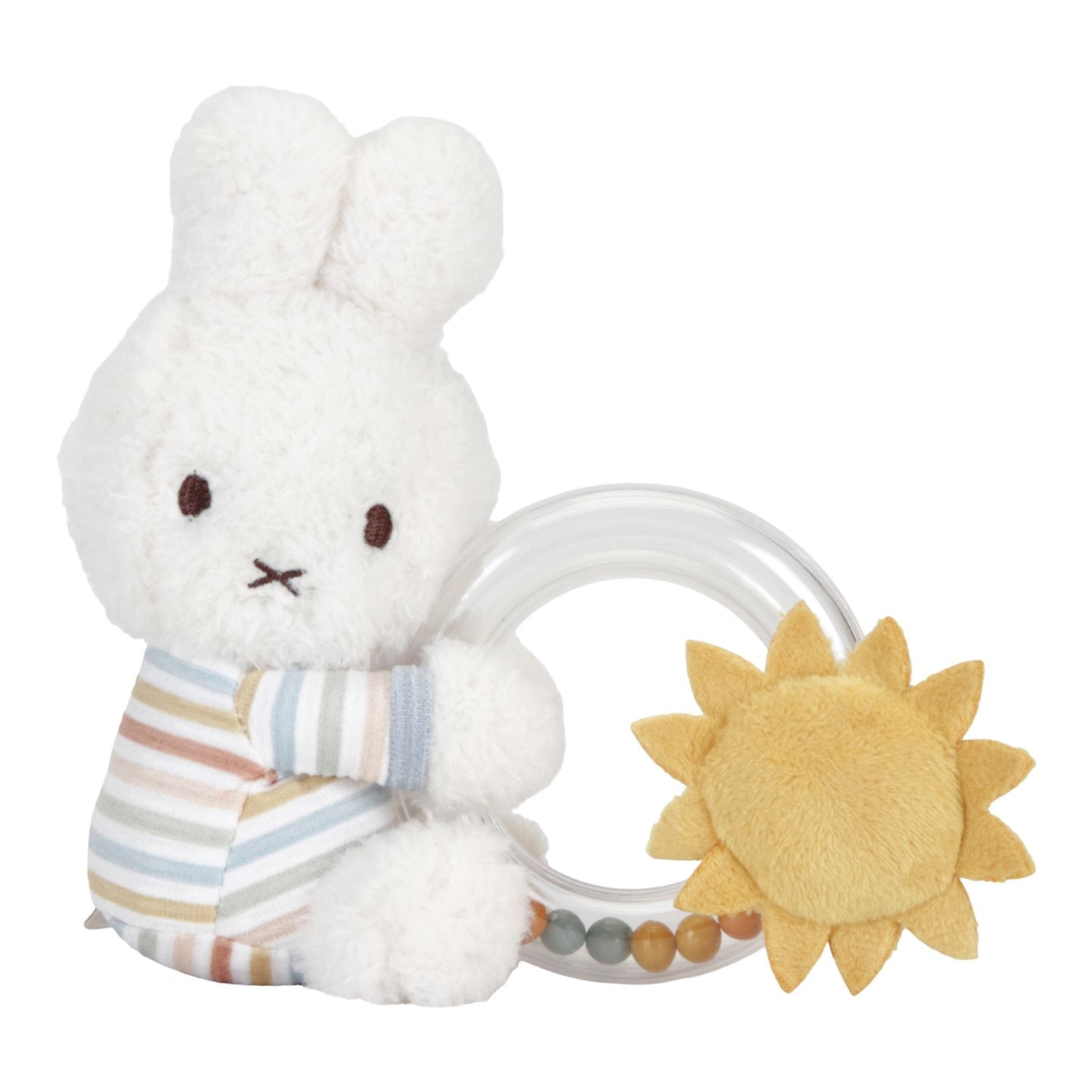 Sonaglio con anello Miffy Vintage Sunny Stripes